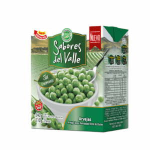 Arvejas Sabores del Valle x 340g