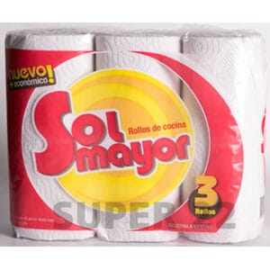 Rollos de Cocina Sol Mayor x 3 u